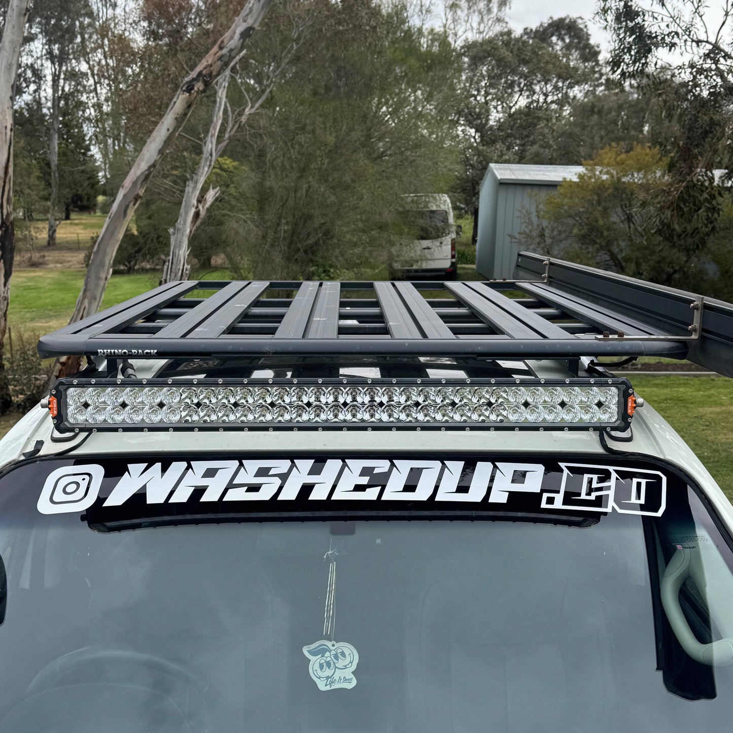 WASHEDUP WINDOW BANNER
